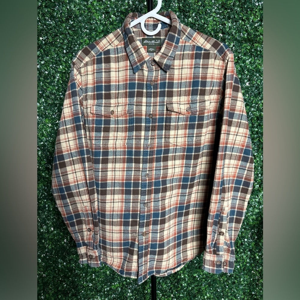 Eddie Bauer Men’s XL Long Sleeve Flannel Shirt